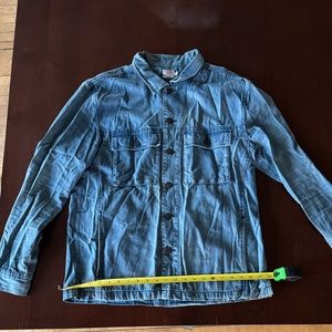 Faherty Cotton Linen Chore Coat - Size Large